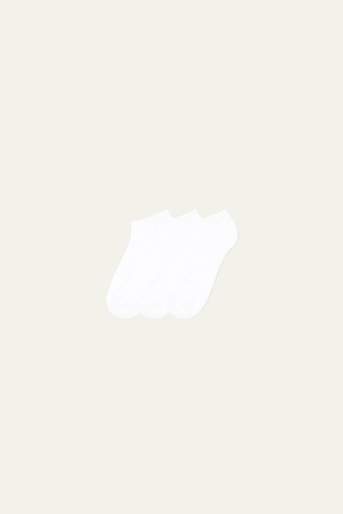 Tezenis 3 x Invisible sport socks in cotton Vita Vita | ZKWBJ-6907