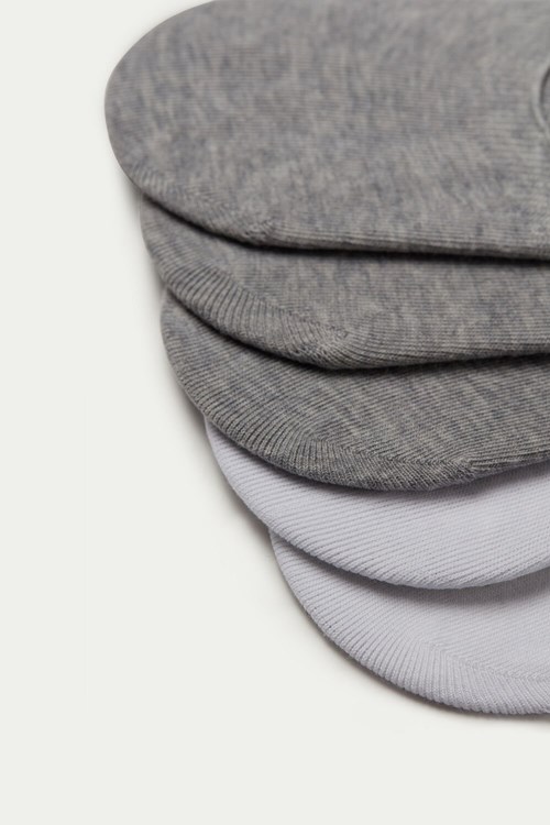 Tezenis 5 X Bomull No-Show Socks Olika Färger | VOUEK-6795