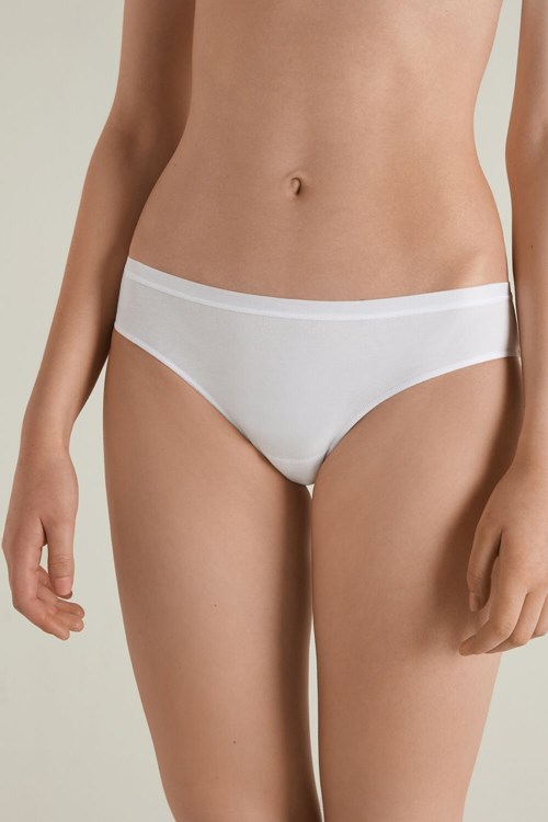Tezenis Bomull Panties Vita Vita | FZRWG-8341