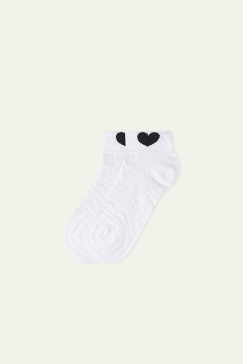 Tezenis Fancy No Show Socks Vita | KXHZY-7432