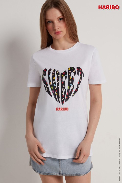 Tezenis Haribo Text T-Shirt Vita | MXOFR-2614