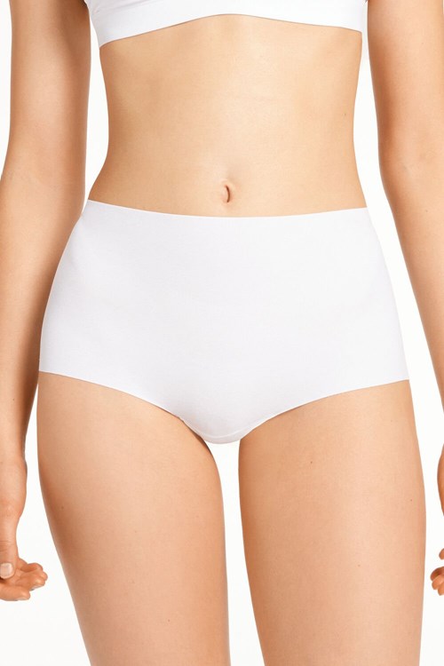 Tezenis High-Waisted Raw-Cut Microfiber Hipsters Vita Vita | WZDCJ-1950