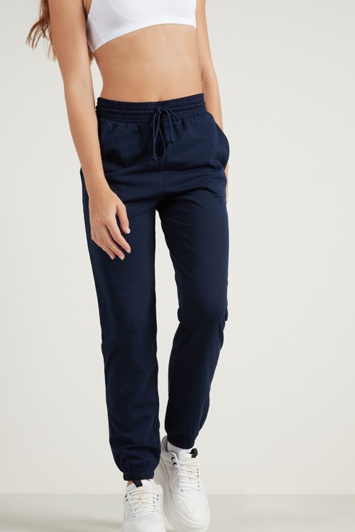 Tezenis Joggers with Welt Pocket and Drawstring Blå Blå | GXINT-0894