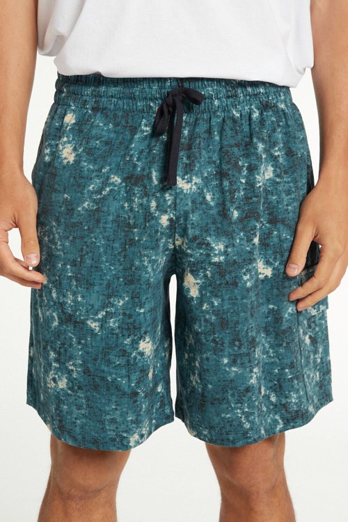 Tezenis Men’s Bomull Shorts with Pockets Blå Blå | EQVTJ-5764