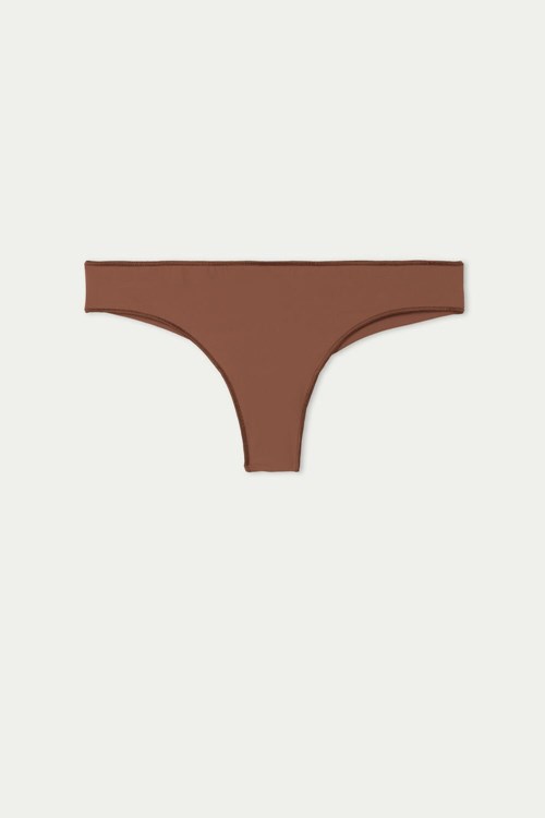 Tezenis Microfiber Brazilian Bruna Bruna | NSRMZ-8390