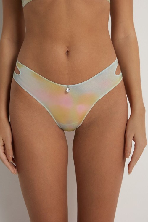 Tezenis Precious Mermaid High-Cut Brazilian Panties Olika Färger | YDBAI-9064