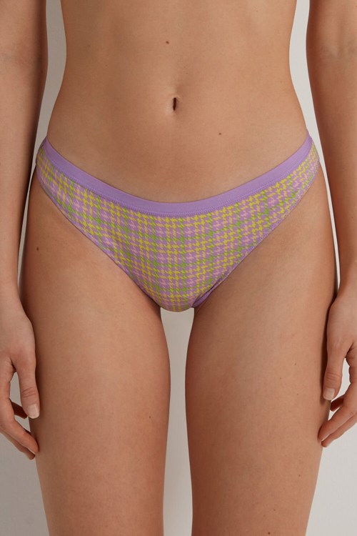 Tezenis Printed Bomull Brazilian Brief Olika Färger | TMXPJ-9067