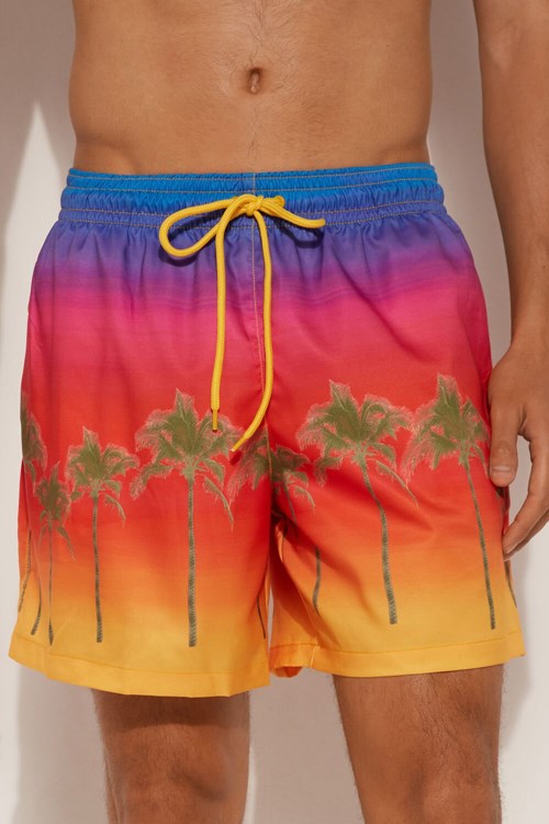 Tezenis Printed Swim Trunks Olika Färger | NBGTR-4907