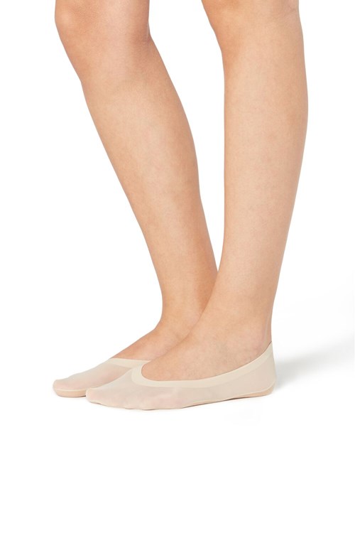 Tezenis Raw-cut No-show Socks Nude Nude 1748 | TVUHZ-9526