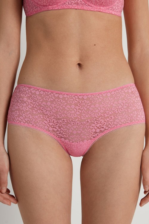 Tezenis Recycled Spets Boyshorts Rosa Rosa | GJVAU-9104