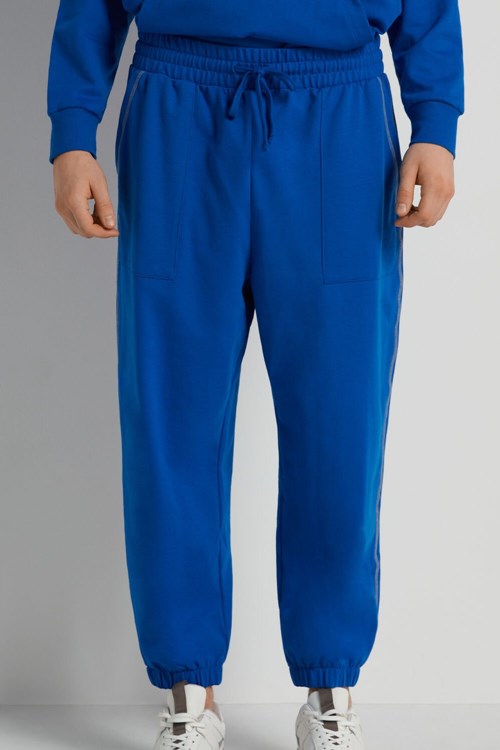 Tezenis Seamed Sweatpants Blå Mörk | DZNCB-9510