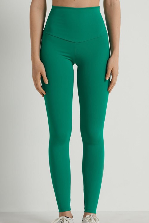Tezenis Shaping Leggings Gröna Gröna | KRXCQ-5406
