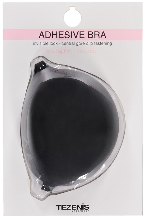 Tezenis Stay-Up Self-Adhesive Cups Svarta Svarta | RFCPL-3785