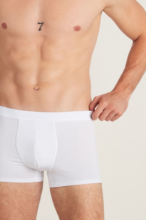 Tezenis Stretch Bomull Boxer Brief Vita Vita | BDSJR-2801