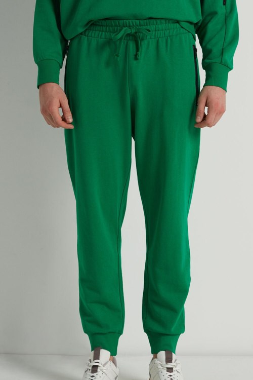 Tezenis Sweatpants with Zip Pocket Gröna Gröna | PEYDO-9280
