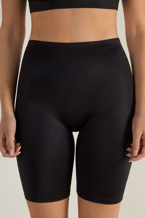 Tezenis Ultralight Shaping Cycling Shorts Svarta Svarta | YMSGT-2408