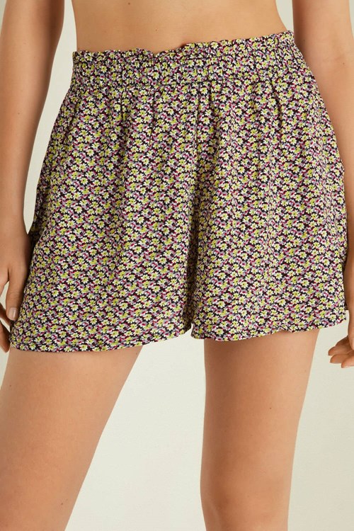Tezenis Viscose Canvas Skort Gröna | ZAXFV-7819