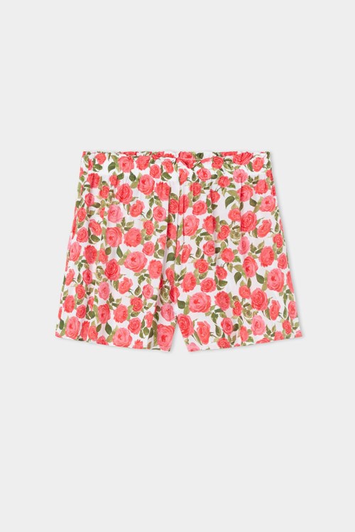 Tezenis Viscose Canvas Skort Rosa | JUBAO-0426